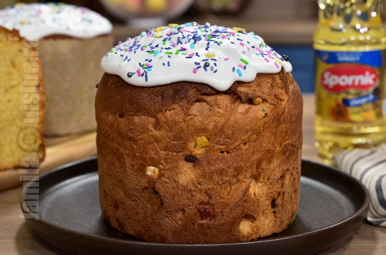 Cozonac rusesc foarte pufos pentru Paste